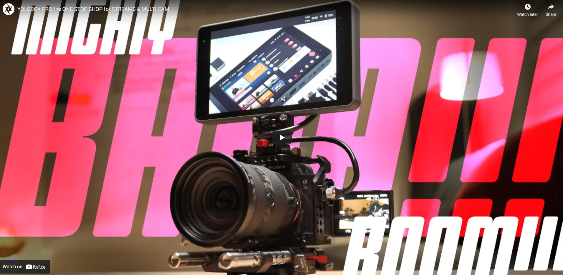 YOLOBOX PRO the ONE STOP SHOP for STREAMS & MULTI CAM