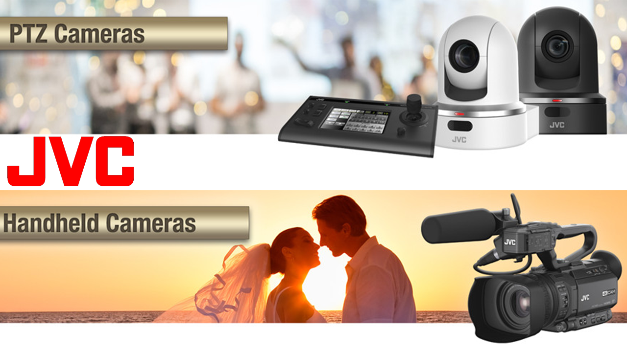 Broadfield is Now Your Source for JVC Professional Video PTZ Cameras and Handheld Camcorders