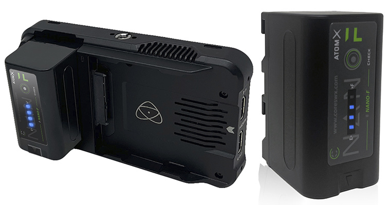 CORE SWX Launches Batteries for Atomos Devices