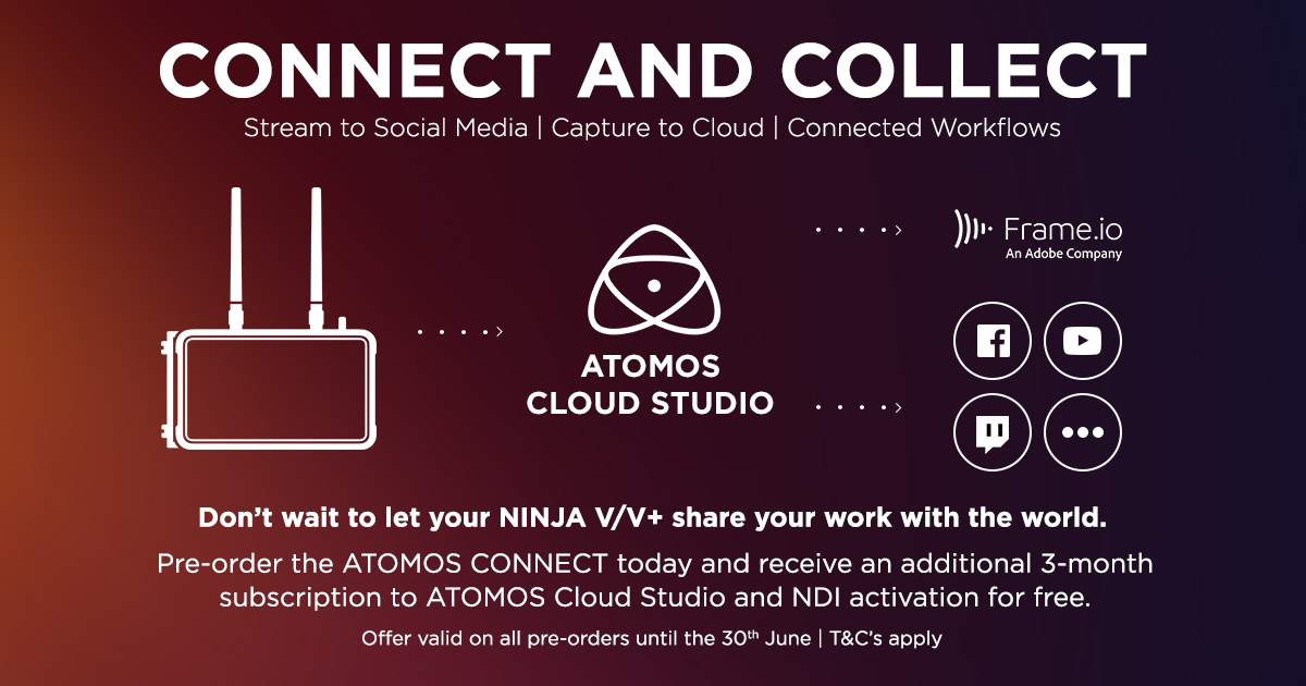 New Atomos Actions for Atomos CONNECT and SHOGUN CONNECT