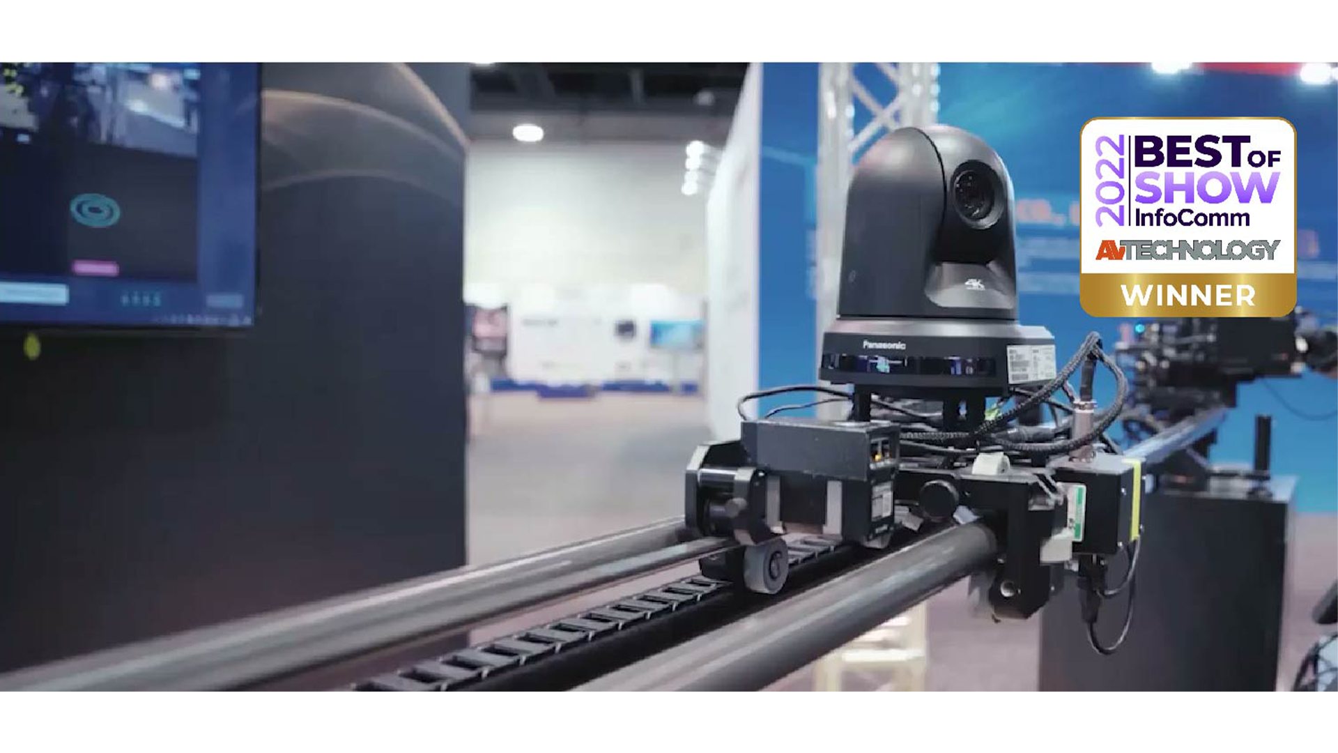 MRMC QRS-01 Rail has won this year’s Infocomm award for Best of Show with AV Technology!