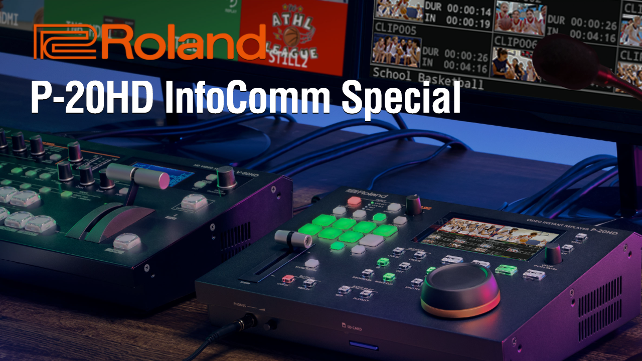 New Roland P-20HD InfoComm Special