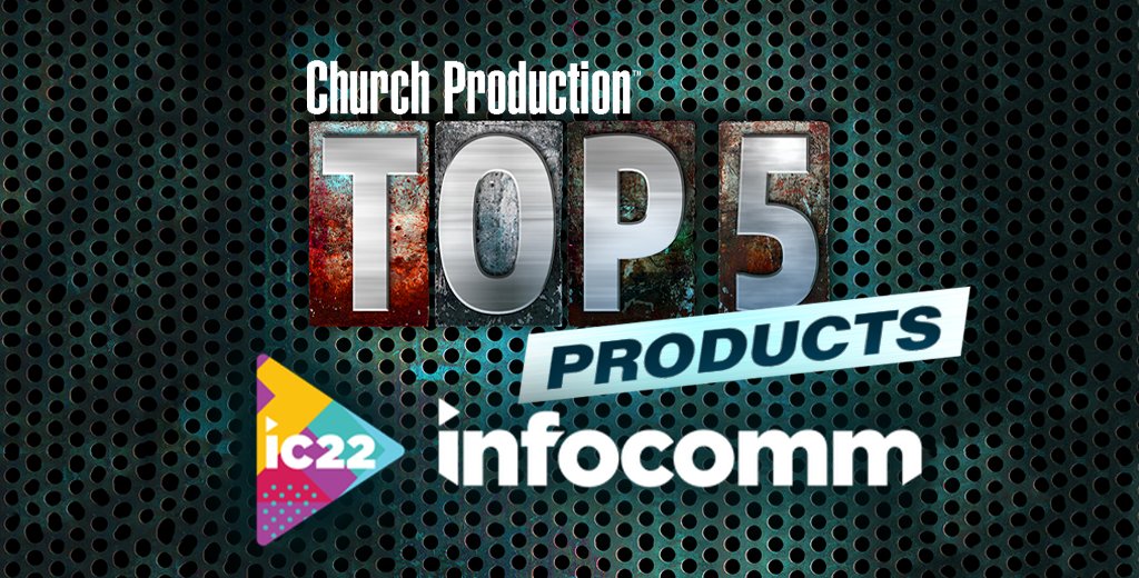 JVC KY-PZ510 PTZ Camera Series takes a position in the Top 5 Products for Churches!