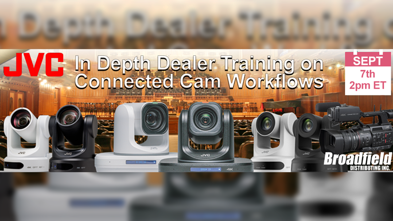 Register Now For JVC Connected Cams Webinar