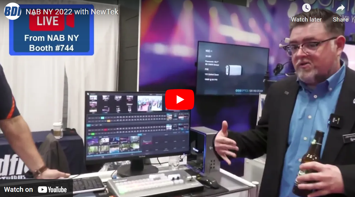 NAB NY 2022 with NewTek