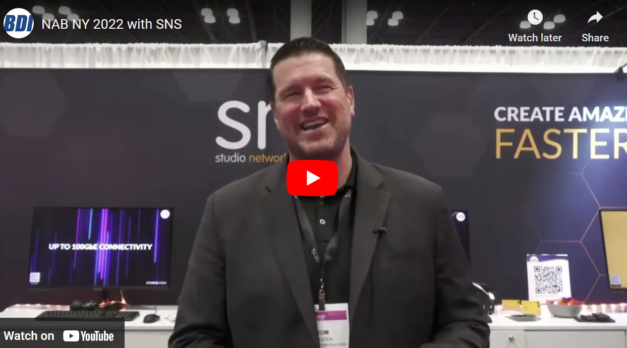 NAB NY 2022 with Studio Network Solutions