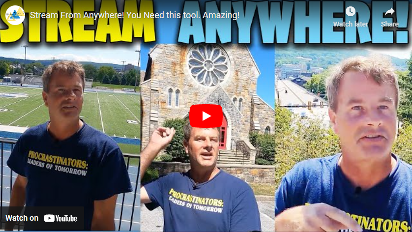 Stream From Anywhere! You Need this Tool. Amazing!