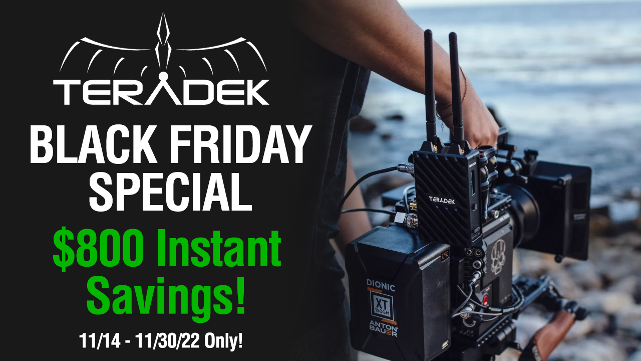 Teradek Black Friday Specials
