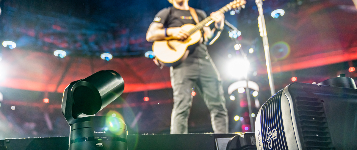 Panasonic PTZ Cameras Bring Fans Closer to Ed Sheeran’s Global Stadium Tour