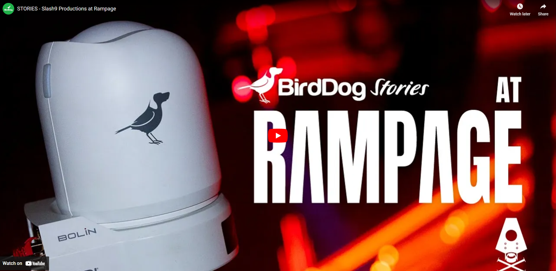 STORIES – Slash9 Productions at Rampage