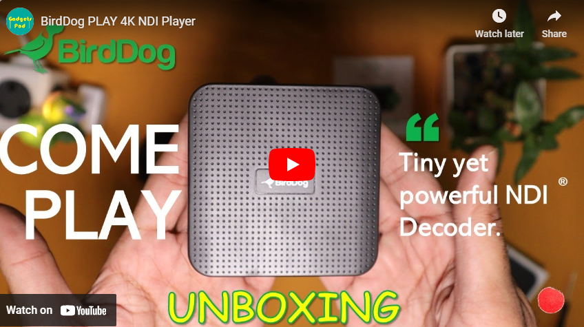 BirdDog PLAY 4K NDI Player