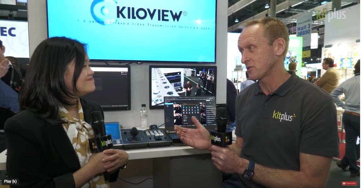New Kiloview E3 at ISE 2023