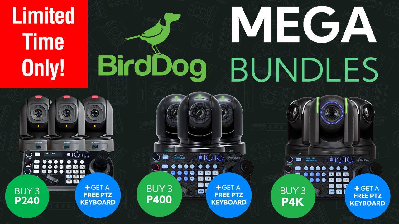BirdDog PTZ Camera Bundles