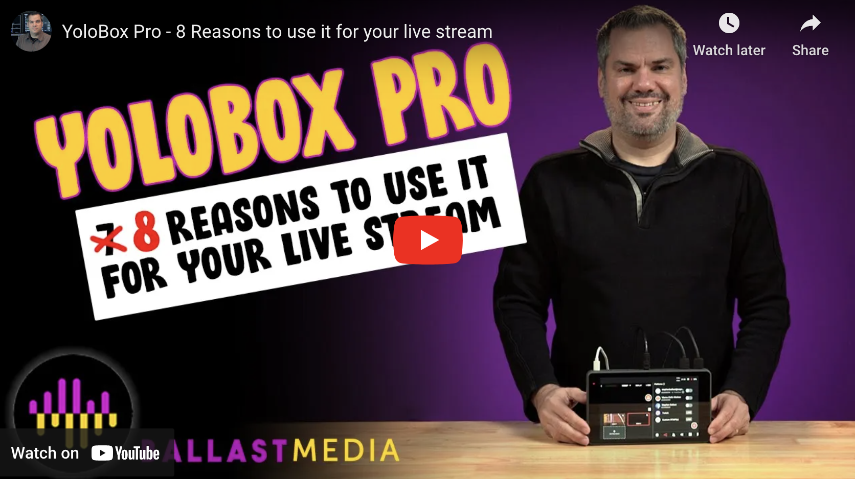 YoloBox Pro – 8 Reasons to use it for your live stream