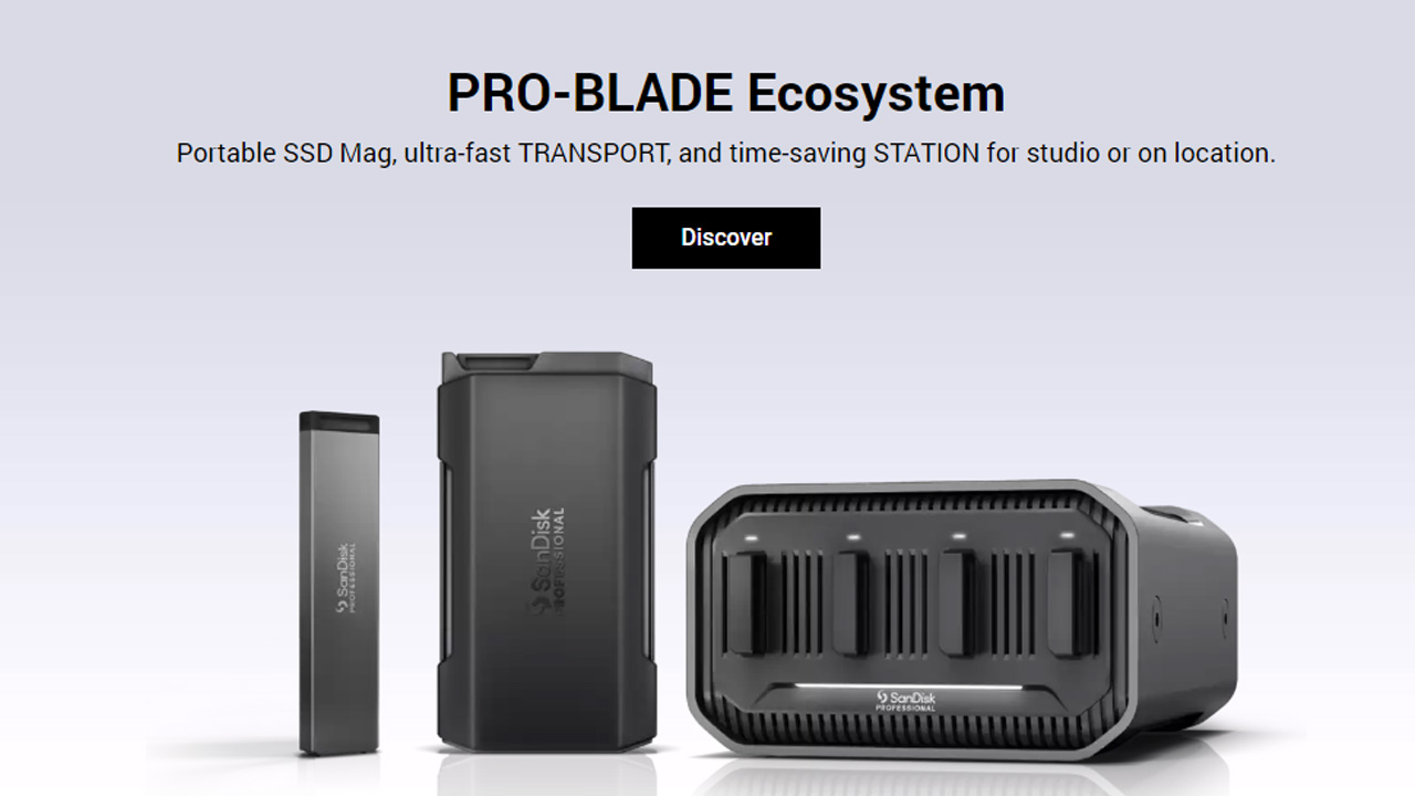 SanDisk Professional PRO-BLADE Ecosystem
