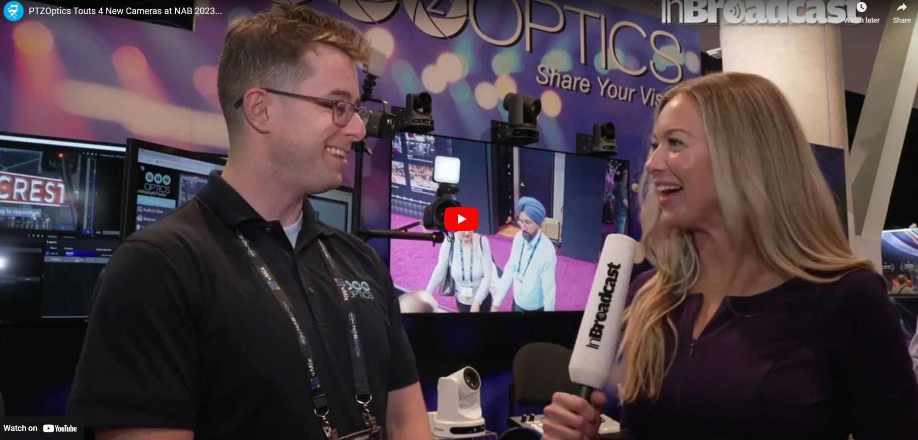 PTZOptics Shows Off 4 New Cameras at NAB 2023