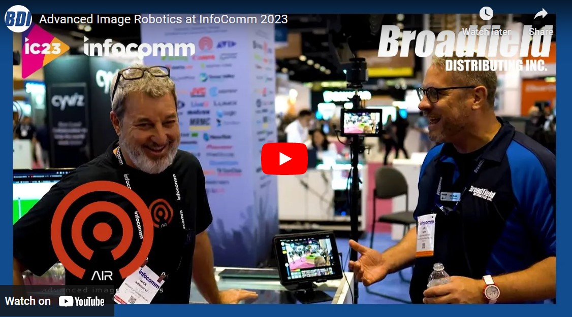 Advanced Image Robotics at InfoComm 2023