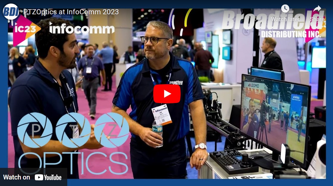 PTZOptics at InfoComm 2023