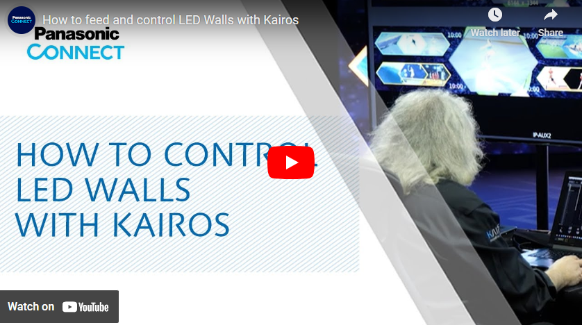 How to feed and control LED Walls with Kairos