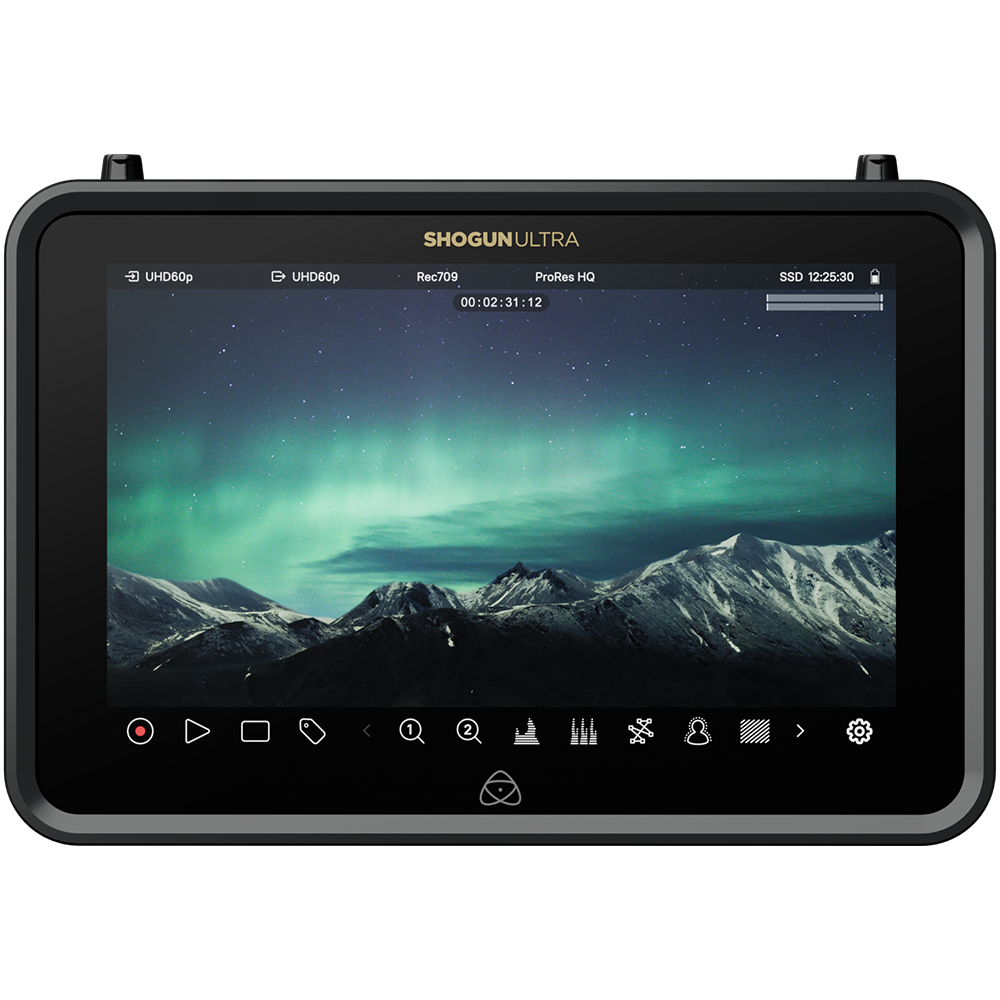 Mr.Shield Vetro Temperato 9H Per Atomos Shogun 7" – Protezione Schermo Anti-Graffio, Anti-Impronta, 2 Pezzi, Installazione Senza Bolle