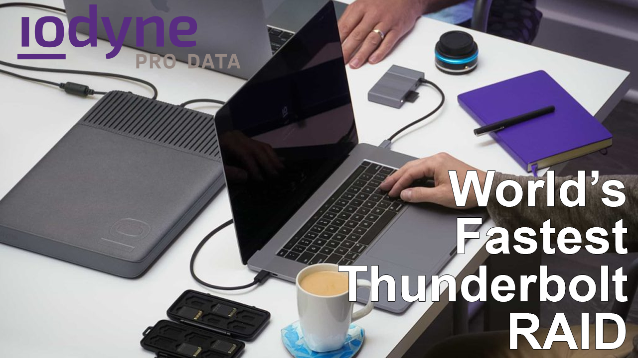 NEW PRODUCT ALERT: Iodyne Pro Data – World Fastest Thunderbolt RAID
