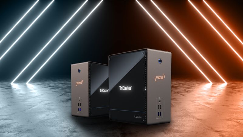 VIZRT TriCaster Mini Go From Broadfield Pavilion AT NAB NY 2023