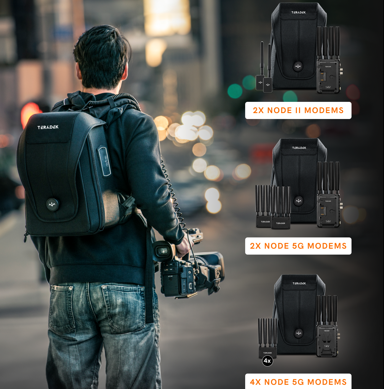Teradek Prism Mobile Backpack: Tailored, Cutting-Edge Technology