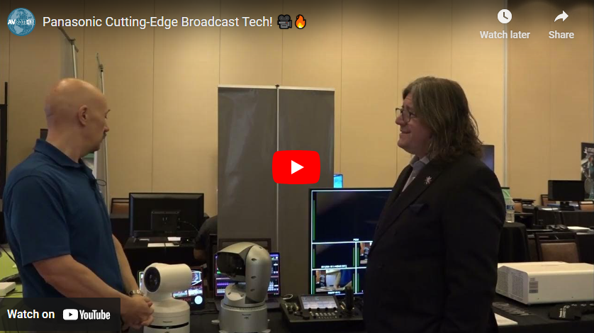 Panasonic Modernizes Broadcast Production with KAIROS IP Switching