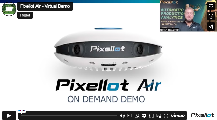 Pixellot Air – Virtual Demo