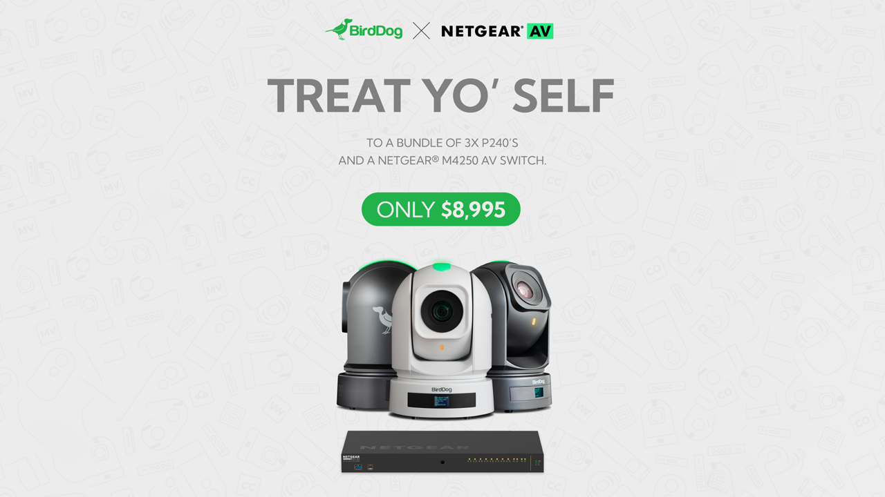 BirdDog And NETGEAR Bundles IN STOCK
