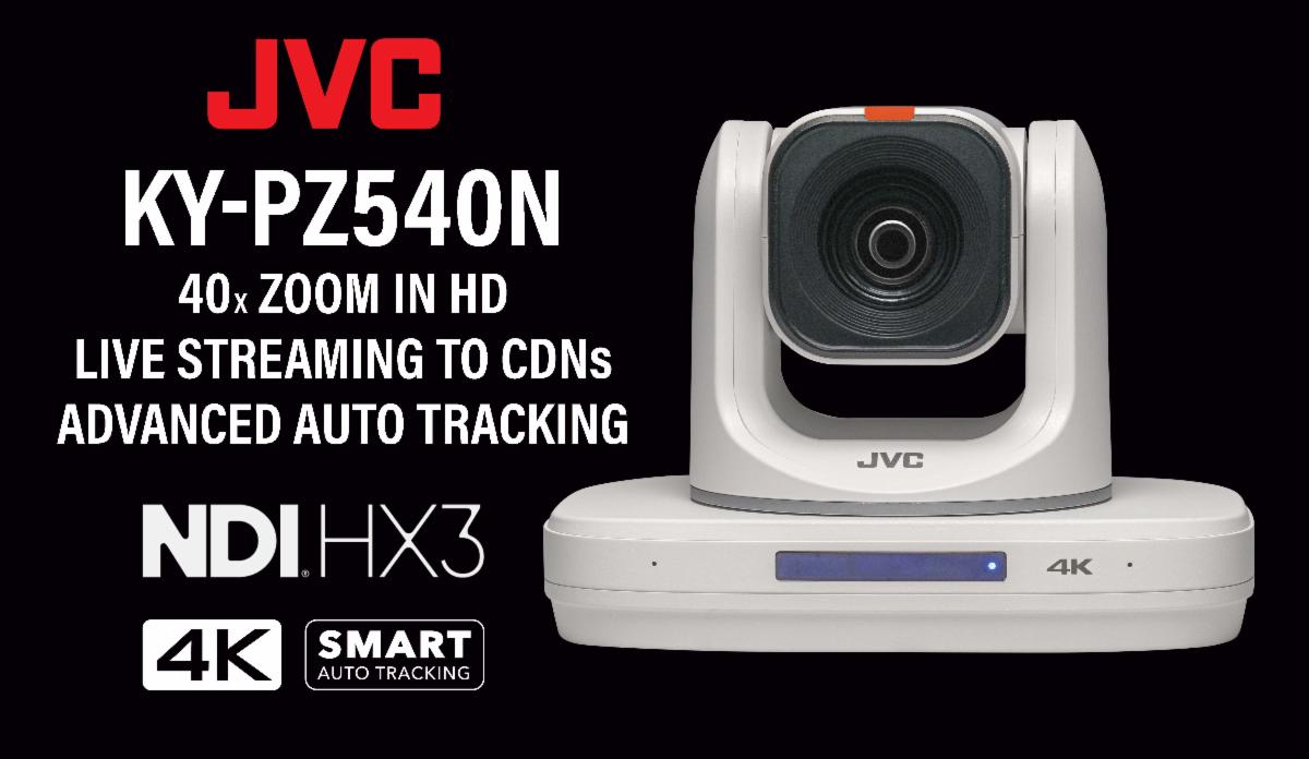 Introducing the new JVC KY-PZ540 PTZ Camera – BROADFIELD NEWS