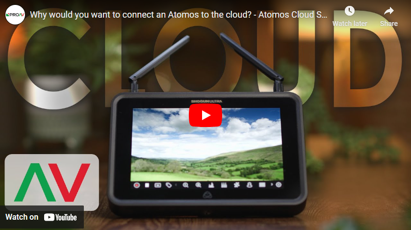 Why would you want to connect an Atomos to the cloud? – Atomos Cloud Studio Overview