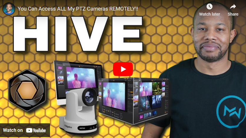 You Can Access ALL My PTZ Cameras REMOTELY!!