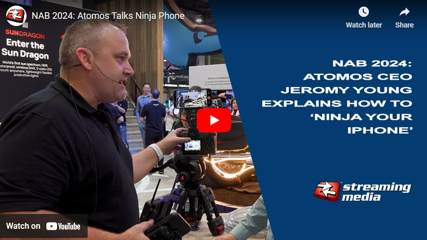 NAB 2024: Atomos Talks Ninja Phone