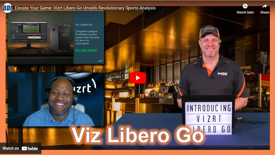 Elevate Your Game: Vizrt Libero Go Unveils Revolutionary Sports Analysis
