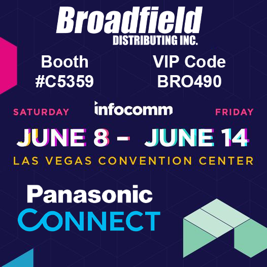 Panasonic KAIROS Live Video Production Platform will be at InfoComm 2024 at the Broadfield booth #C5359