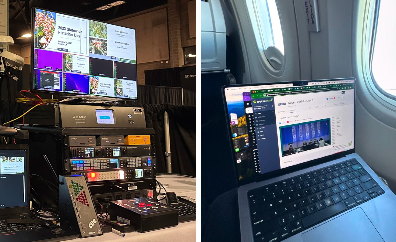 Talon AV’s sky-high success: remote production with Epiphan Pearl