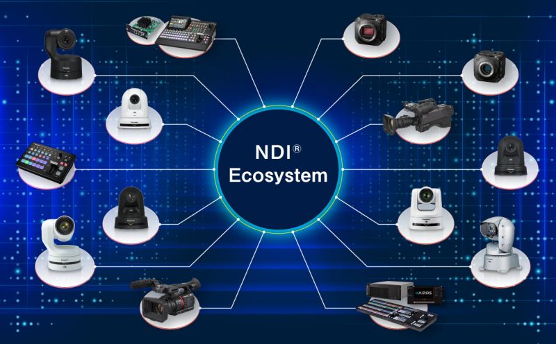 Panasonic expands NDI® support for cameras simplifying the transition of video production workflows to IP