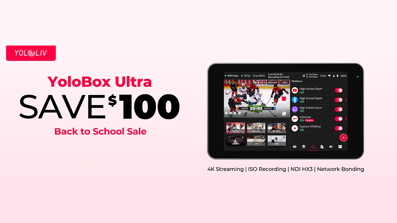 YoloLiv Back to School Sale