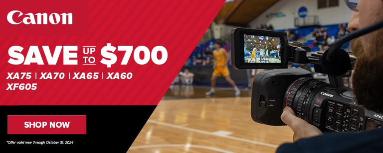 Canon Camcorder Instant Rebates Available