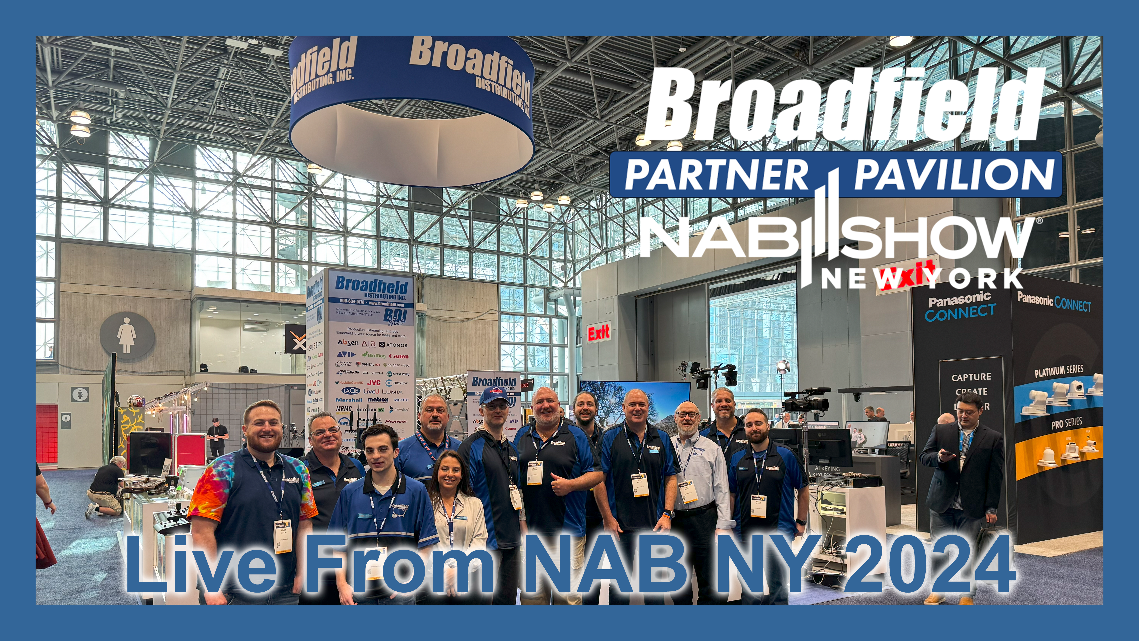 Live from NAB New York 2024: Broadfield Partner Booth Tour