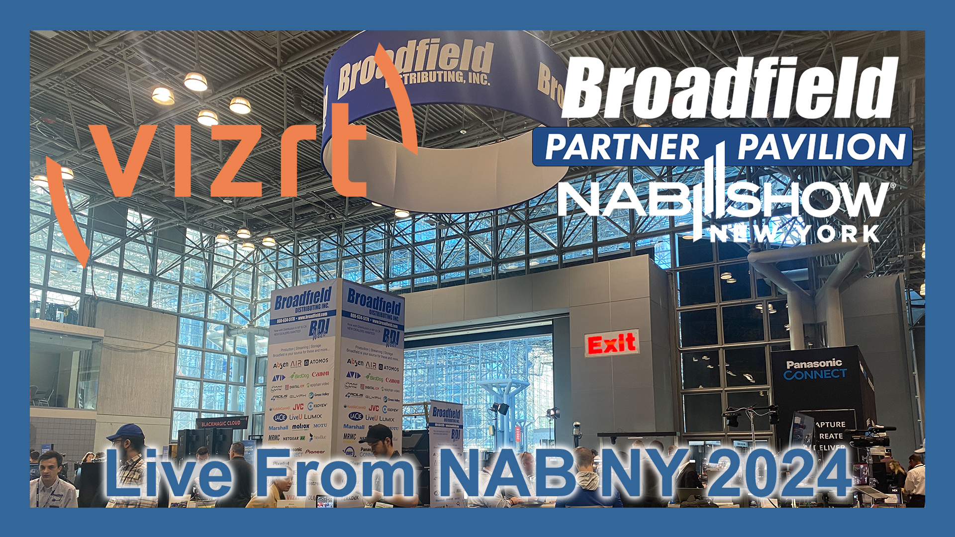 Vizrt TriCaster Vizion Demo, Flex Control Panels, PTZ cameras and More from Vizrt at NAB NY 2024
