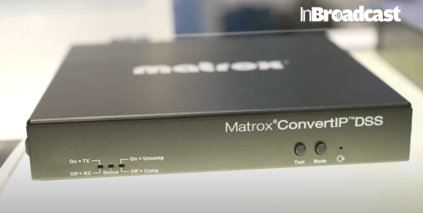 Matrox Video at the Broadfield Pavilion at NAB Show NY 2024