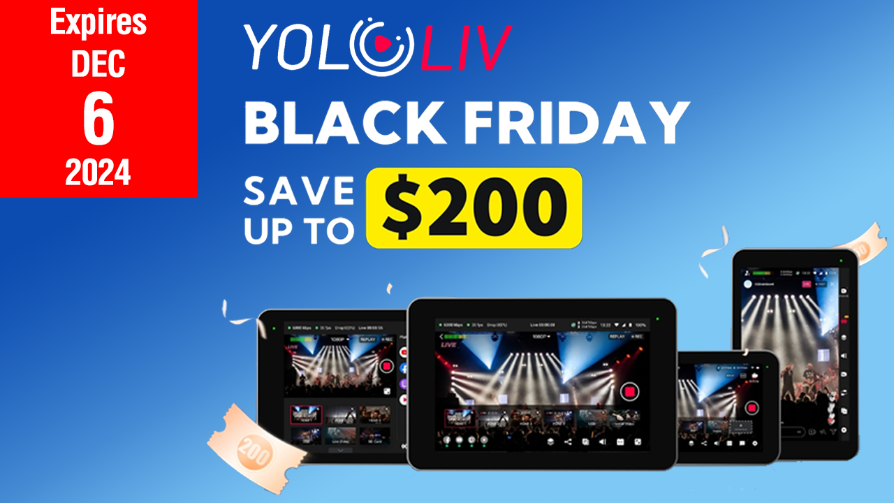 YoloLiv Black Friday Promotion
