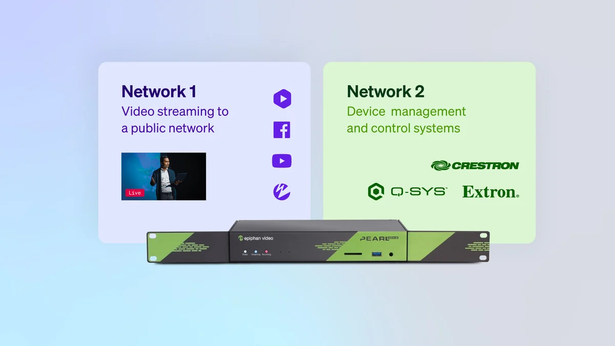 New firmware – dual Ethernet for Pearl