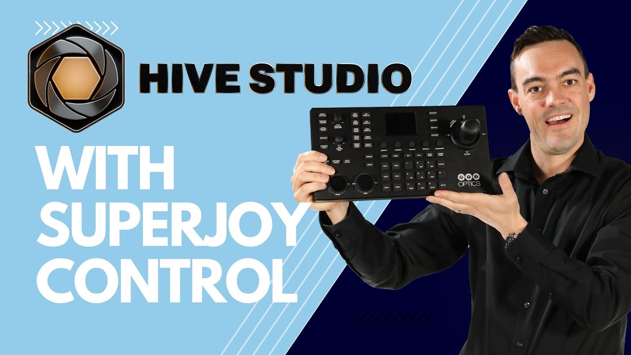 PTZOptics SuperJoy + Hive = Control Cameras From Anywhere