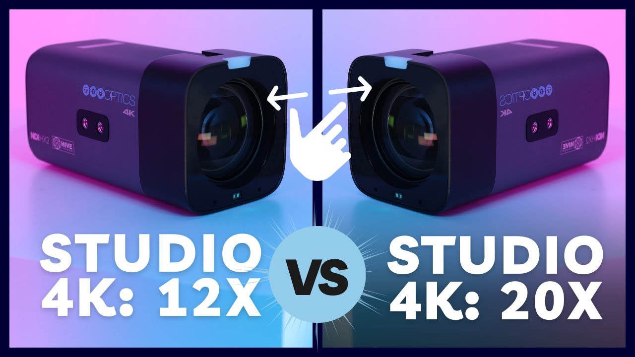 PTZOptics Studio 4K 12X vs 20X: The Ultimate Zoom Comparison