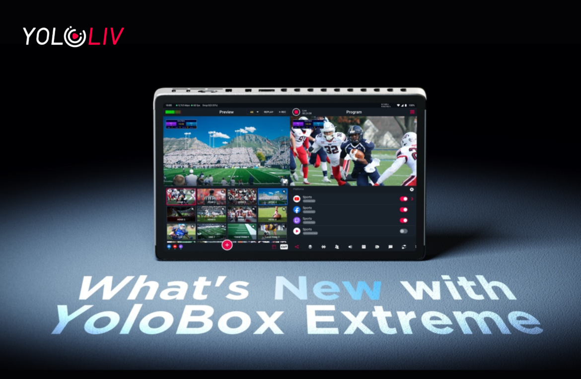 Introducing YoloBox Extreme: The Ultimate 4K Live Streaming and Video Switching Powerhouse