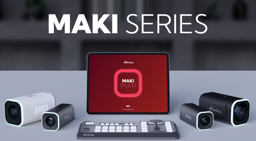 BirdDog Unveils MAKI Live 4K Wireless Camera and Studio Controller at NAB 2025