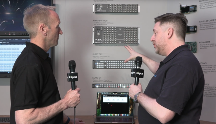 AJA KUMO 6464-12G Router